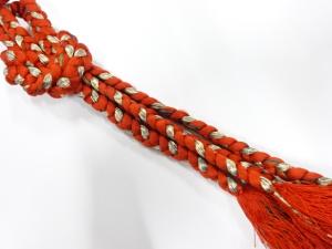 正絹　手組帯締め